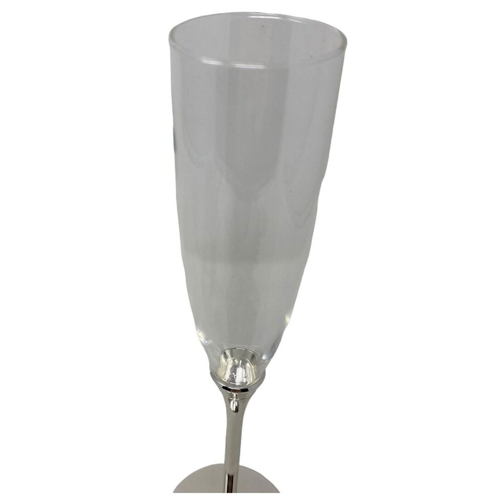 1‎ - Kate Spade Simply Sparkling Silver Crystal Champagne Flute (REPLACEMENT) - Picture 5 of 9